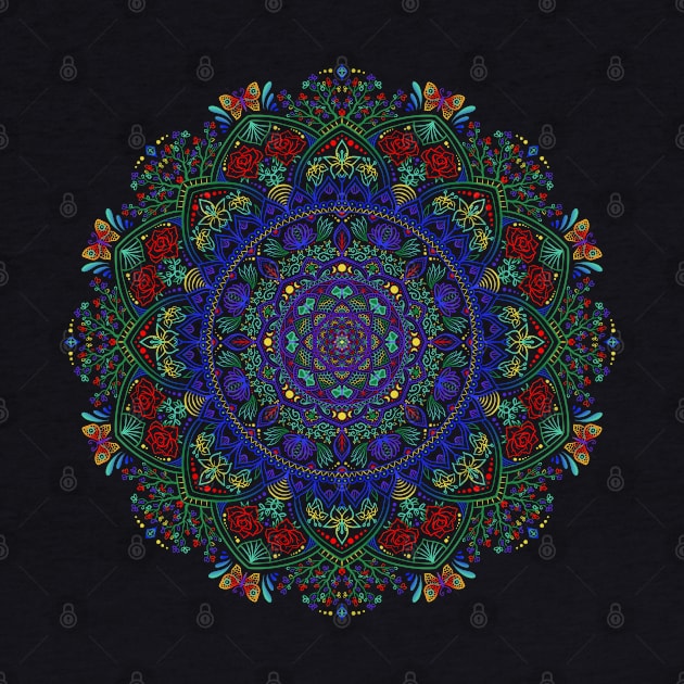 Nature Mandala by SheaBondsArt